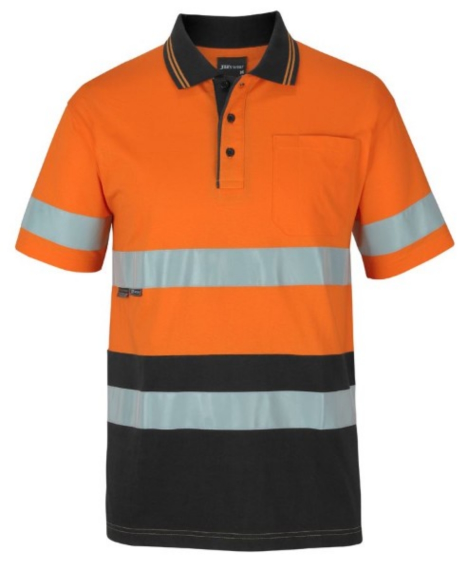 Picture of JB'S Hi Vis (D+N) S/S Cotton Polo