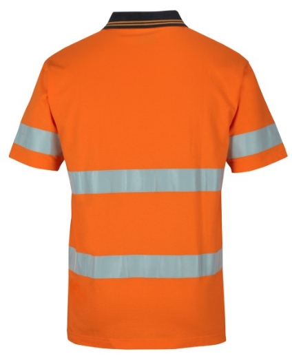 Picture of JB'S Hi Vis (D+N) S/S Cotton Polo