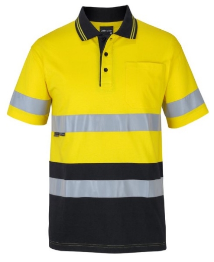Picture of JB'S Hi Vis (D+N) S/S Cotton Polo