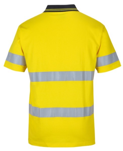 Picture of JB'S Hi Vis (D+N) S/S Cotton Polo