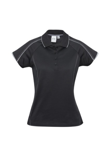 Picture of Biz Collection Ladies Blade Polo Shirt Cotton Rich Soft Touch Jersey