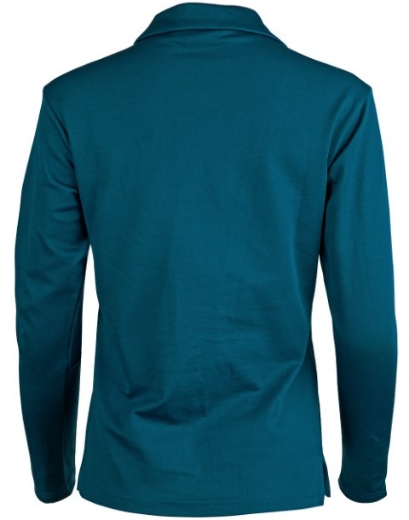 Picture of Winning Spirit Mens Victory Plus Polo Shirt Long Sleeve 60% Cotton 40% Polyester mesh knit