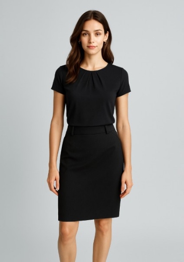 Picture of Biz Corporates Ladies Multi Pleat Cool Stretch Skirt