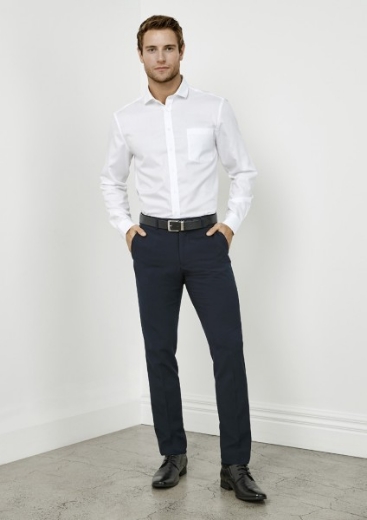 Picture of Biz Collection Mens Classic Slim Leg Pant