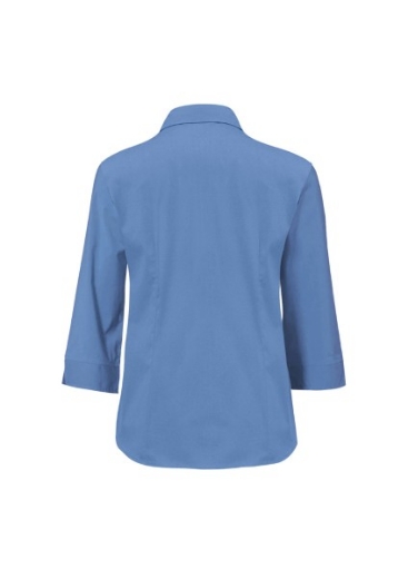 Picture of Biz Collection Ladies Metro Shirt 3/4 Sleeve 65% Cotton 30% polyester 5% elastane