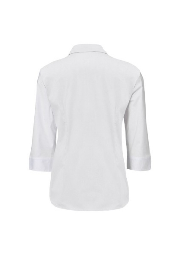 Picture of Biz Collection Ladies Metro Shirt 3/4 Sleeve 65% Cotton 30% polyester 5% elastane