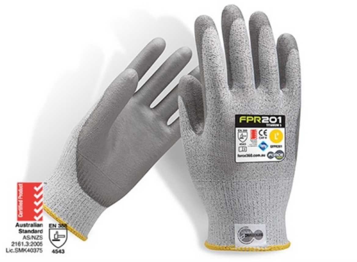 Picture of Force360 Titanium 5 Cut 5 PU Glove