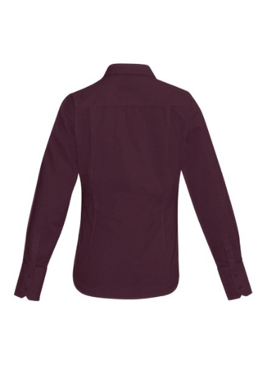 Picture of Biz Corporates Ladies Hudson Shirt Long Sleeve 100% Cotton