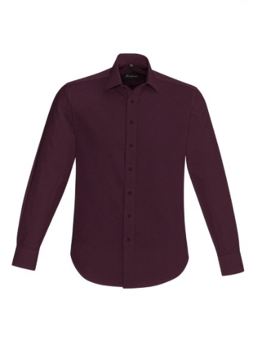 Picture of Boulevard by Biz Corporates Mens Hudson Shirt Long Sleeve 100% Cotton