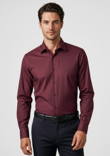 Picture of Boulevard by Biz Corporates Mens Hudson Shirt Long Sleeve 100% Cotton