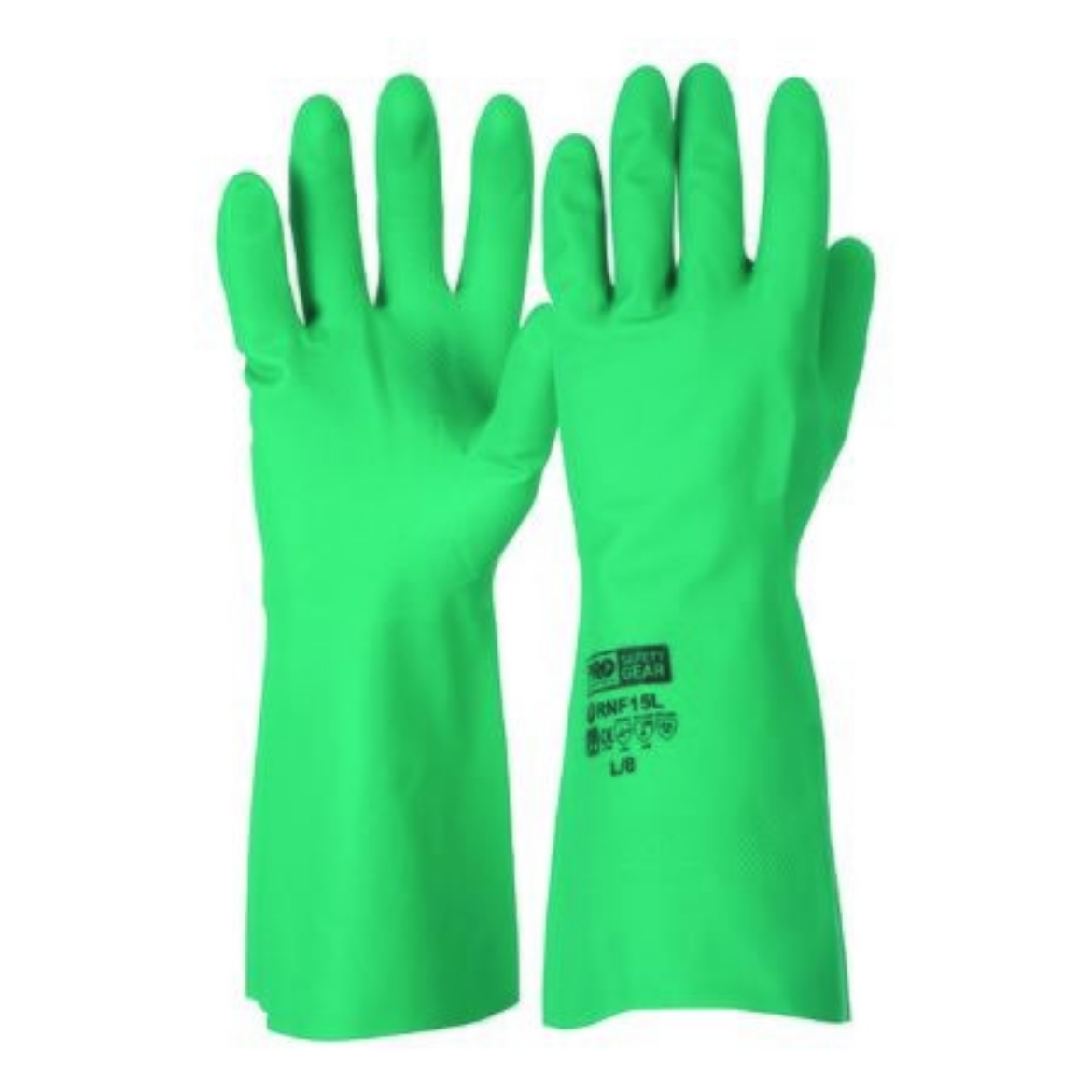 Picture of Pro-Choice Nitrile Chemical Glove 33cm Length Green (PE10030)