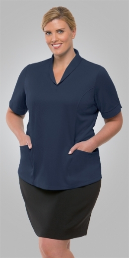 Picture of City Collection Ladies Health Care Active Top Short Sleeve