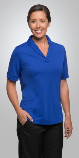 Picture of City Collection Ladies Health Care Active Top Short Sleeve