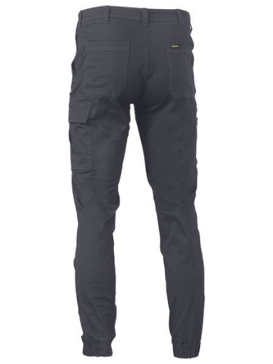 Picture of Bisley Stretch Cotton Drill Cargo Cuffed Pants