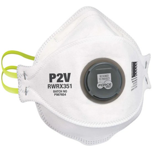 Picture of Force 360 PV2 Flat Valved Respirator