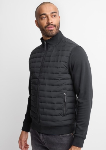 Picture of Biz Collection Mens Tailor Hybrid Quilted Jacket