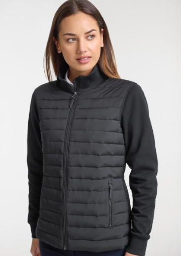 Picture of Biz Collection Ladies Tailor Hybrid Quilted Jacket