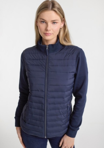 Picture of Biz Collection Ladies Tailor Hybrid Quilted Jacket