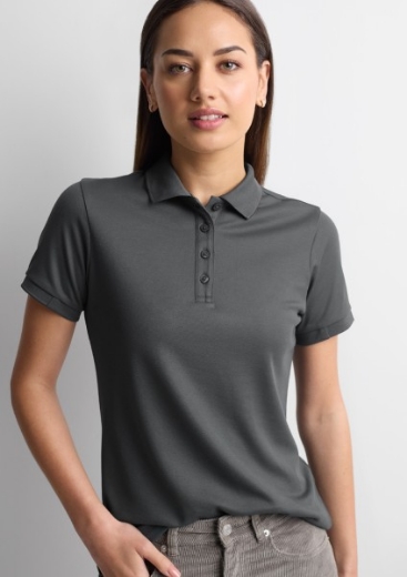 Picture of Biz Collection Ladies Focus Short Sleeve Polo