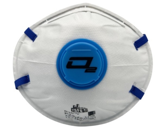 Picture of 02 Disposable P2 Valved Respirator (Box of 12)