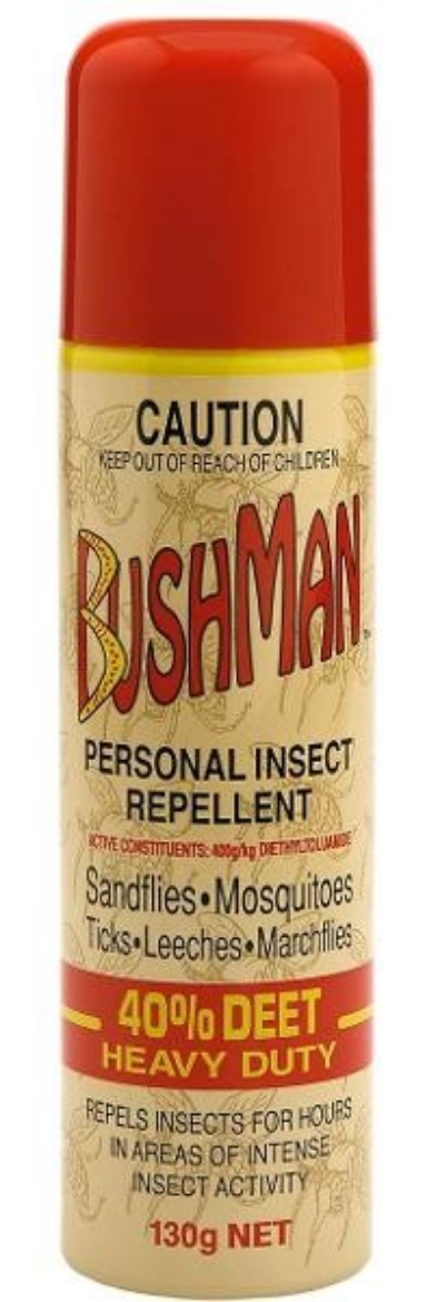 Picture of Bushman Heavy Duty Aerosol - 40% DEET (130g)