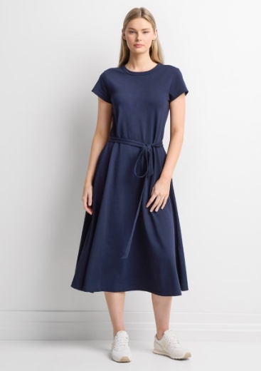 Picture of Biz Collection Ladies Grace T-shirt Midi Dress