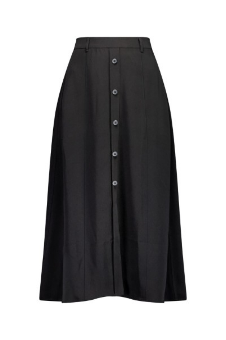 Picture of Biz Corporates Ladies Sammy Longline Button Detail Skirt