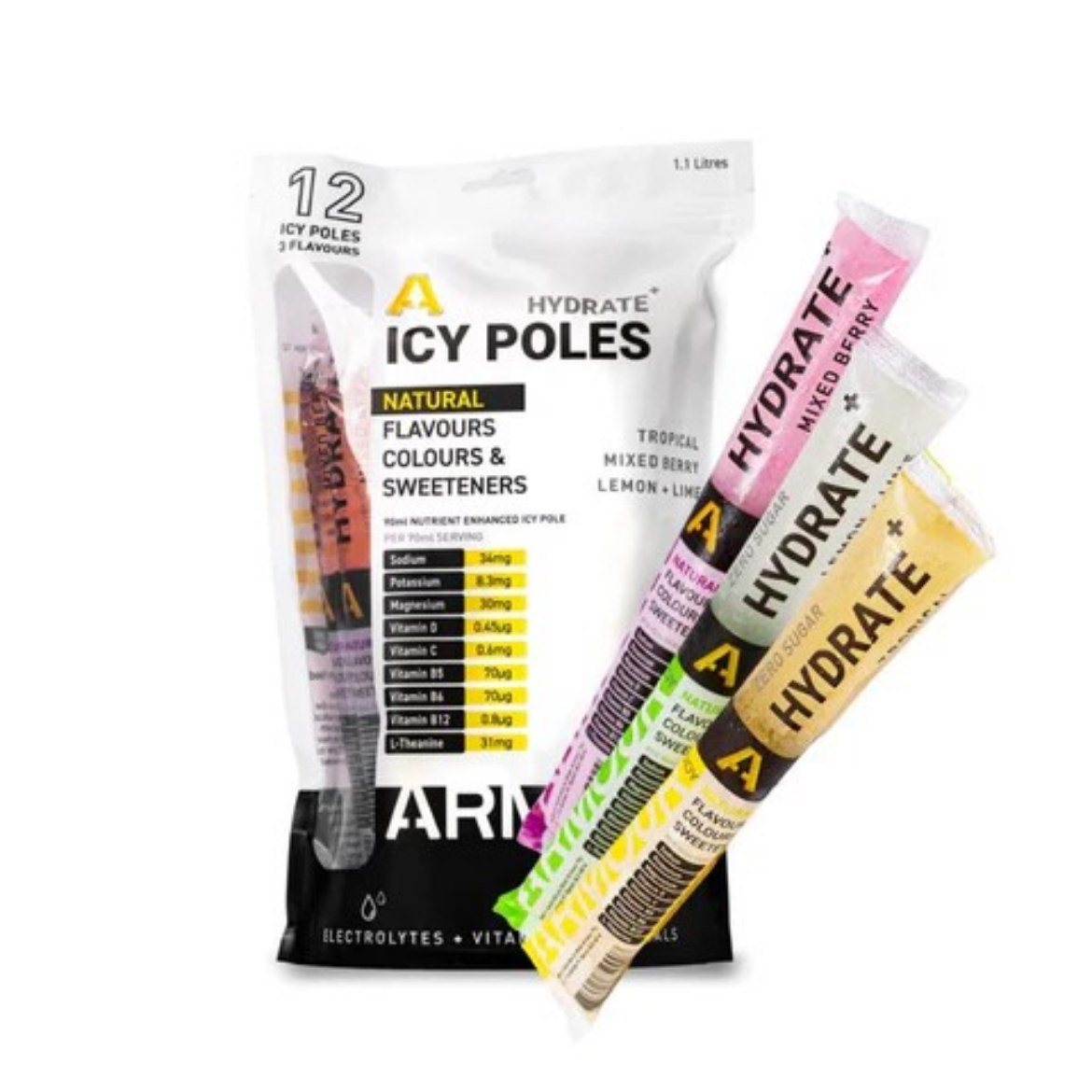 Picture of Body Armour Hydrate + Hypotonic Icy Poles