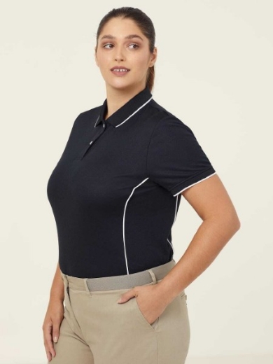 Picture of NNT Ladies Anti-Bac Poly/Cotton Short Sleeve Tipped Polo
