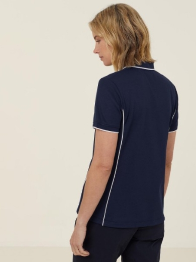 Picture of NNT Ladies Anti-Bac Poly/Cotton Short Sleeve Tipped Polo