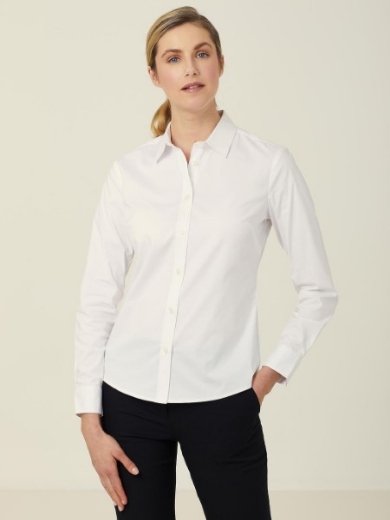 Picture of NNT Ladies Avignon Long Sleeve Slim Fit Shirt