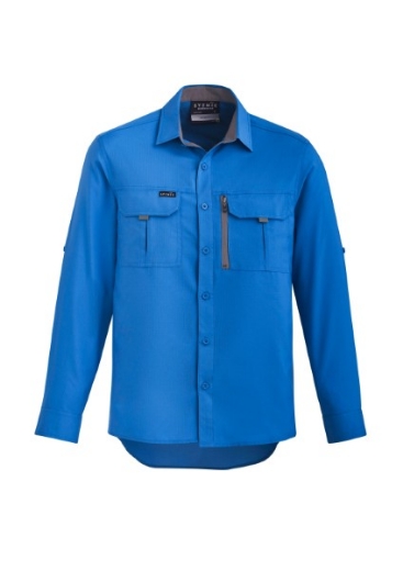 Picture of Syzmik Mens Outdoor Shirt Polyester Ripstop Long Sleeve