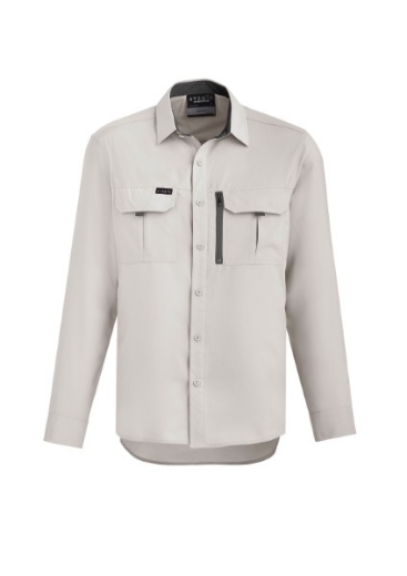 Picture of Syzmik Mens Outdoor Shirt Polyester Ripstop Long Sleeve