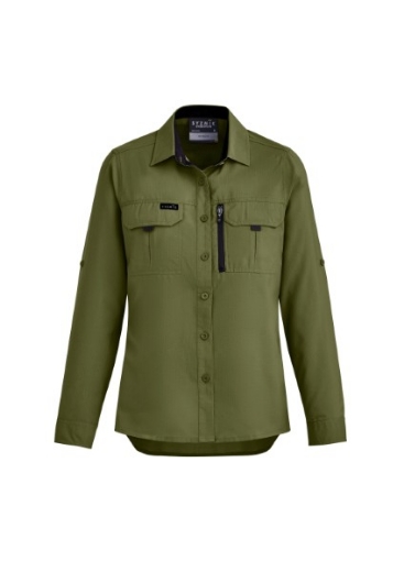 Picture of Syzmik Ladies Outdoor Shirt Polyester Ripstop Long Sleeve