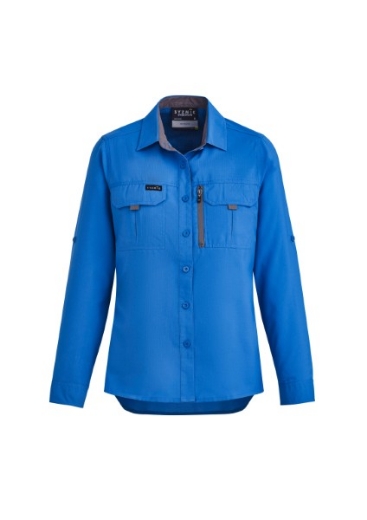 Picture of Syzmik Ladies Outdoor Shirt Polyester Ripstop Long Sleeve