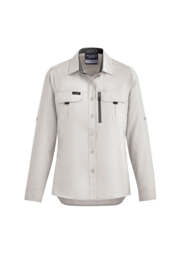 Picture of Syzmik Ladies Outdoor Shirt Polyester Ripstop Long Sleeve