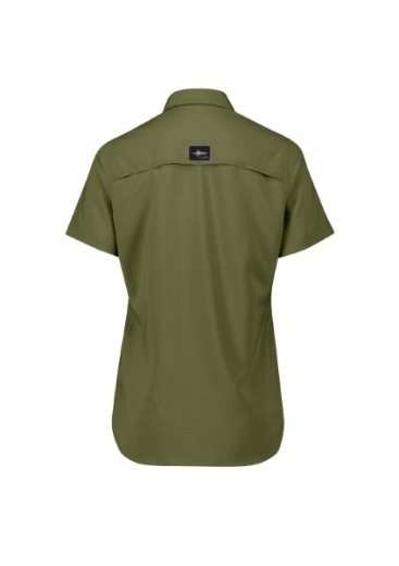 Picture of Syzmik Ladies Outdoor Shirt Polyester Ripstop Short Sleeve