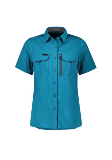 Picture of Syzmik Ladies Outdoor Shirt Polyester Ripstop Short Sleeve