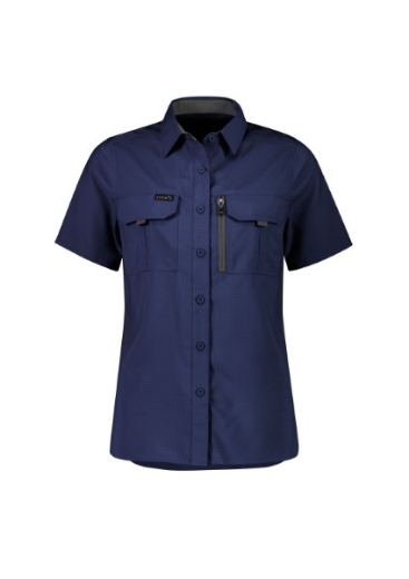 Picture of Syzmik Ladies Outdoor Shirt Polyester Ripstop Short Sleeve