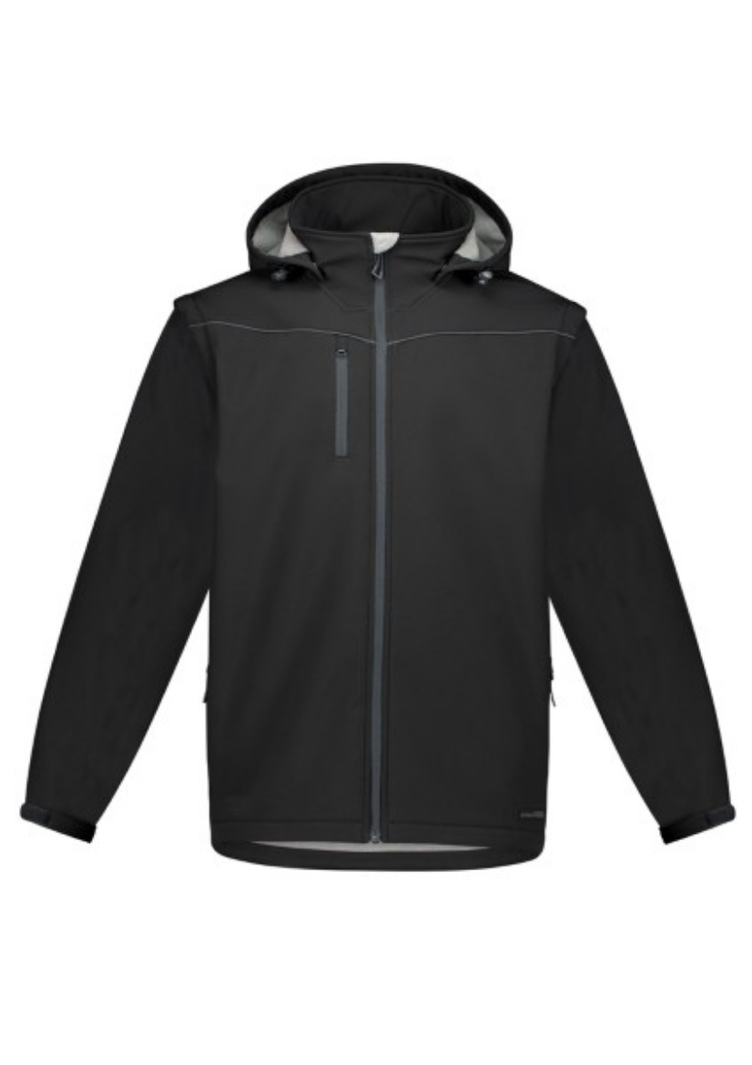 Picture of Syzmik Workwear Unisex Streetworx 2 in 1 Stretch Softshell Jacket