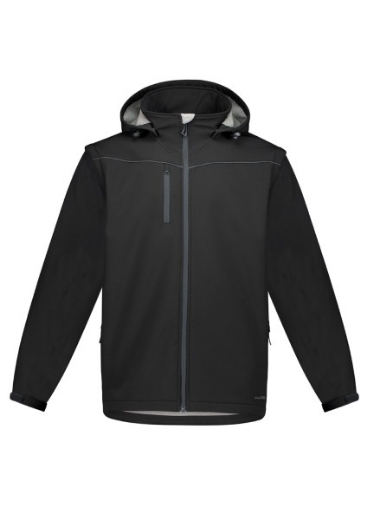 Picture of Syzmik Workwear Unisex Streetworx 2 in 1 Stretch Softshell Jacket