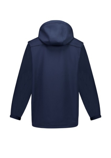 Picture of Syzmik Workwear Unisex Streetworx 2 in 1 Stretch Softshell Jacket