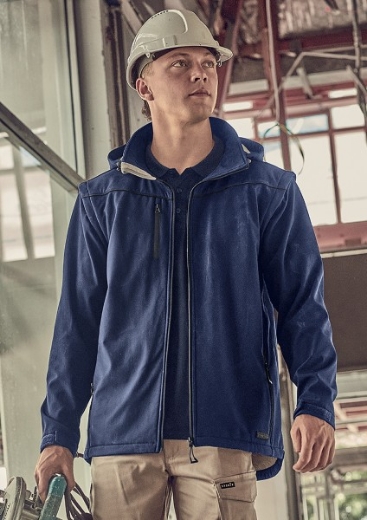 Picture of Syzmik Workwear Unisex Streetworx 2 in 1 Stretch Softshell Jacket