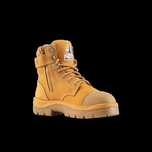 Picture of Steel Blue Ladies Argyle Zip Scuff Boot TPU