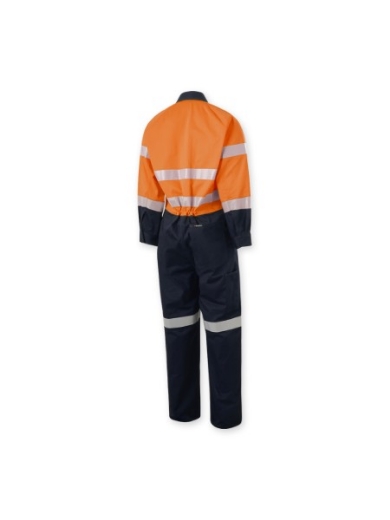 Picture of King Gee Originals Spliced Hi Vis Taped Overall