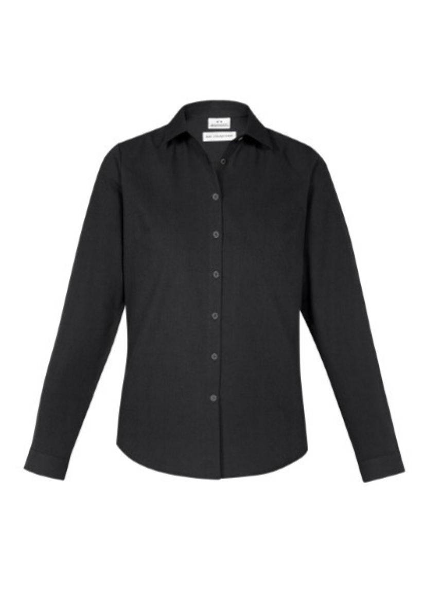 Picture of Biz Collection Ladies Memphis Shirt Long Sleeve 60% Cotton 40% Polyester