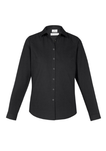 Picture of Biz Collection Ladies Memphis Shirt Long Sleeve 60% Cotton 40% Polyester