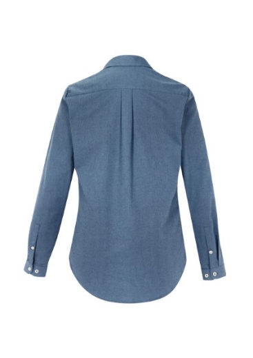 Picture of Biz Collection Ladies Memphis Shirt Long Sleeve 60% Cotton 40% Polyester