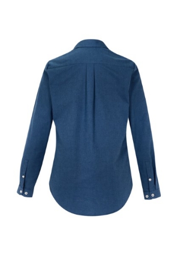 Picture of Biz Collection Ladies Memphis Shirt Long Sleeve 60% Cotton 40% Polyester