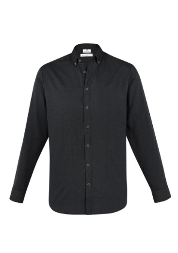 Picture of Biz Collection Mens Memphis Shirt Long Sleeve 60% Cotton 40% Polyester